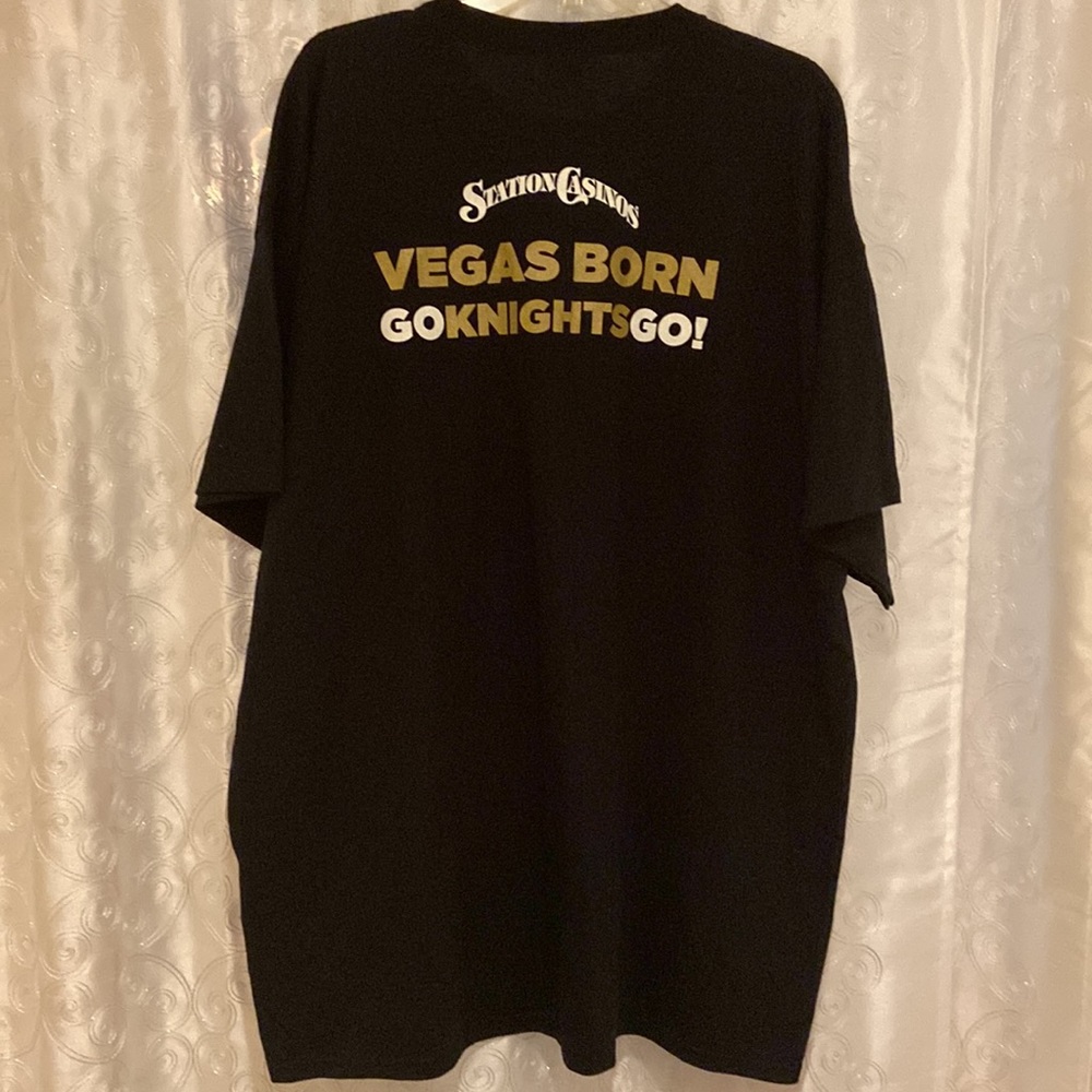 NHL Las Vegas Golden Knights Inaugural Season 2017-2018 T-Shirt Mens Size 3XL 🔥 - Picture 4 of 5